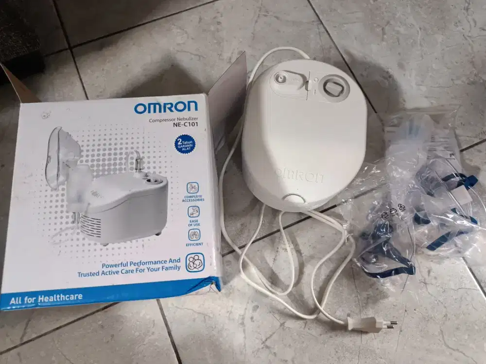 Omron Compressor Nebulizer NE-C101 kondisi baru