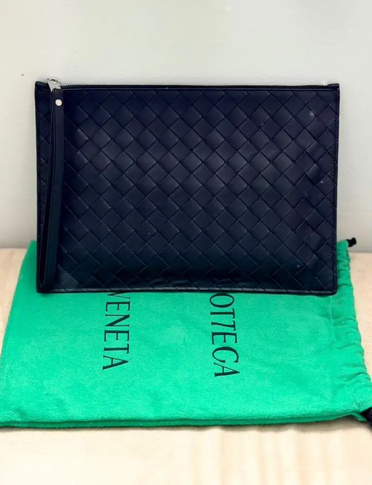 Bottega Veneta Intrecciato Clutch Bag