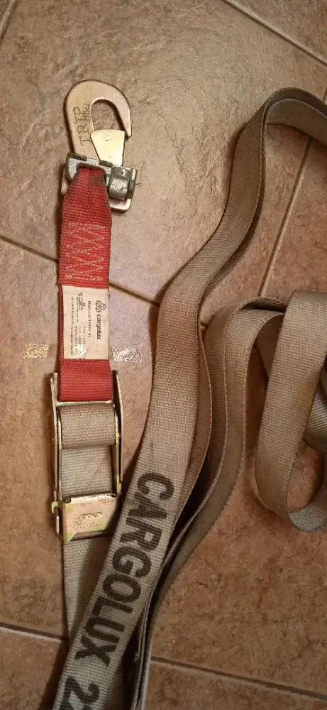 Cargolux belt + lamp kabut