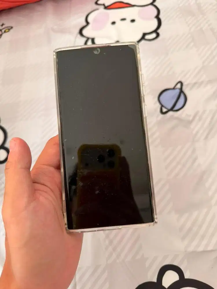 S22 Ultra Burgundy 128gb mulus lengkap dengan box