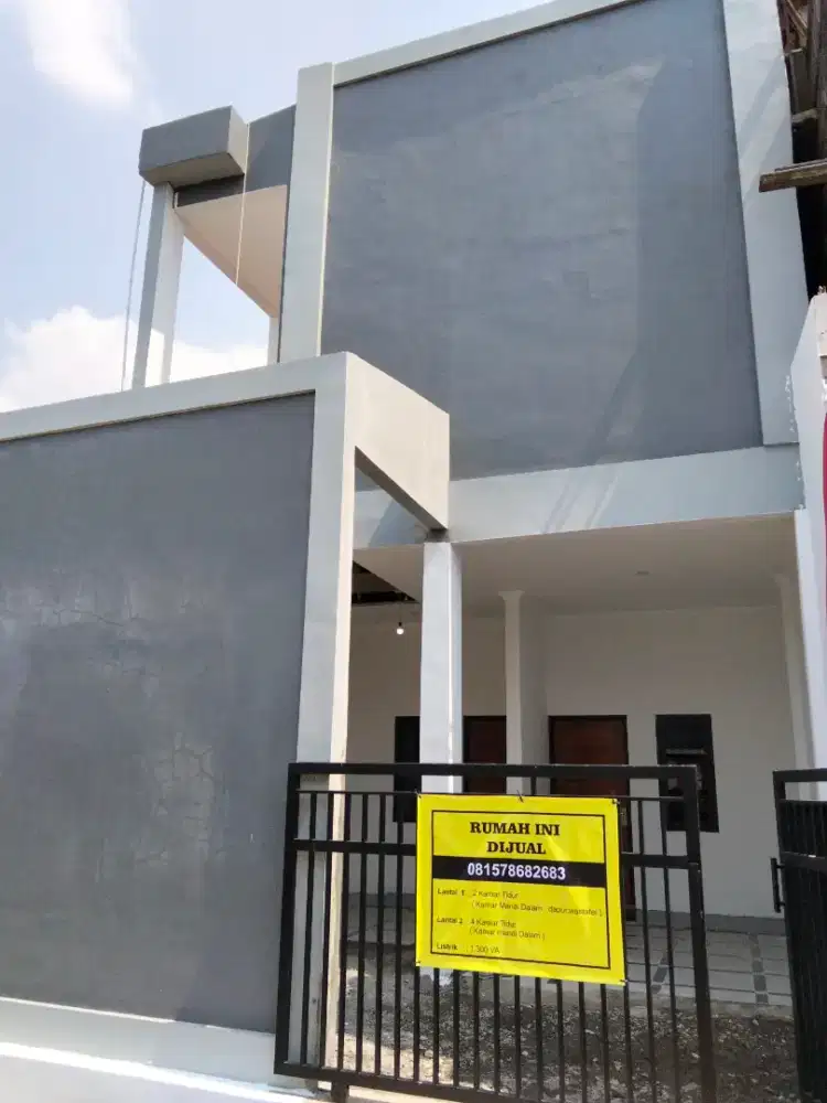 Dijual Rumah 2 lantai ( Baru ) di Tengah Kota Yogyakarta