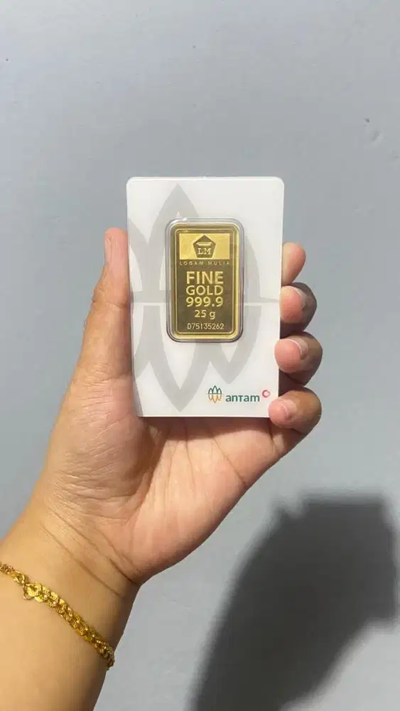 Di jual Antam tahun terbaru