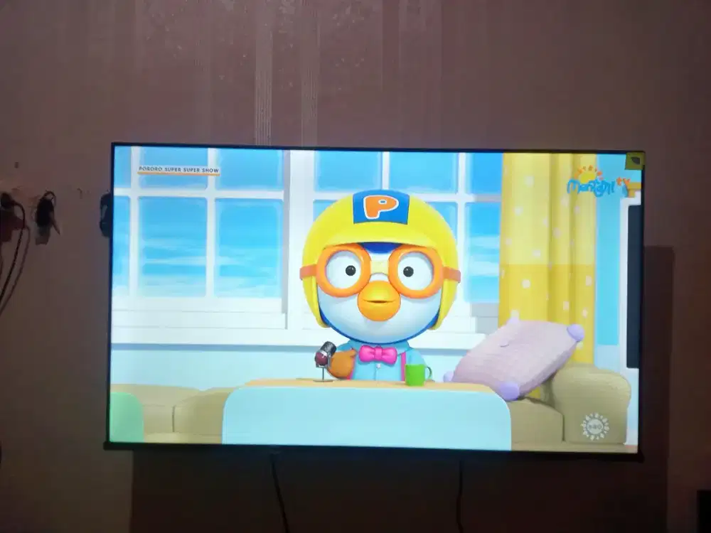 Mau di jual google tv UHD 4k Toshiba 50 inc no minus full set