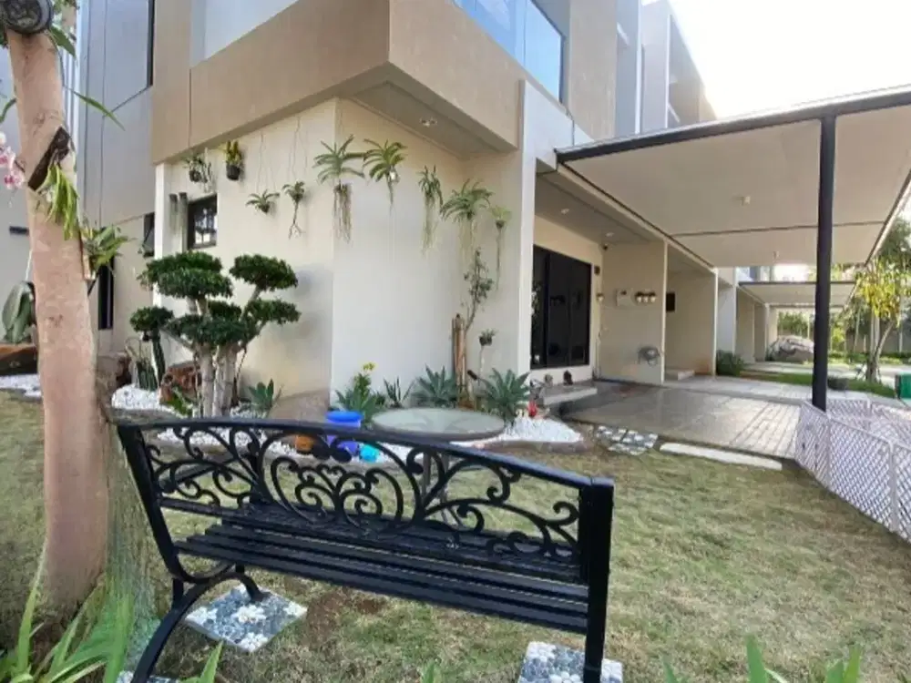 Rumah Milenial Hoek PIK 2 Ext 11x12,5 3+1KT Full Furnish Bisa KPR
