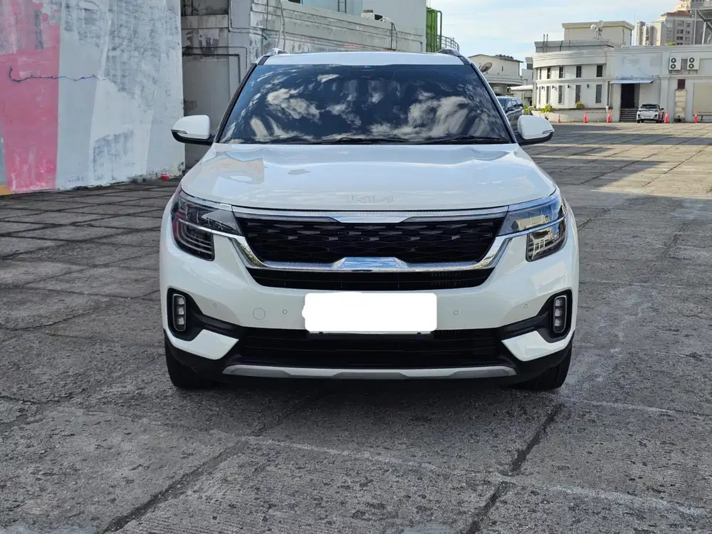 Kia seltos ex+ 2022 pk 2023 putih km 24 rb