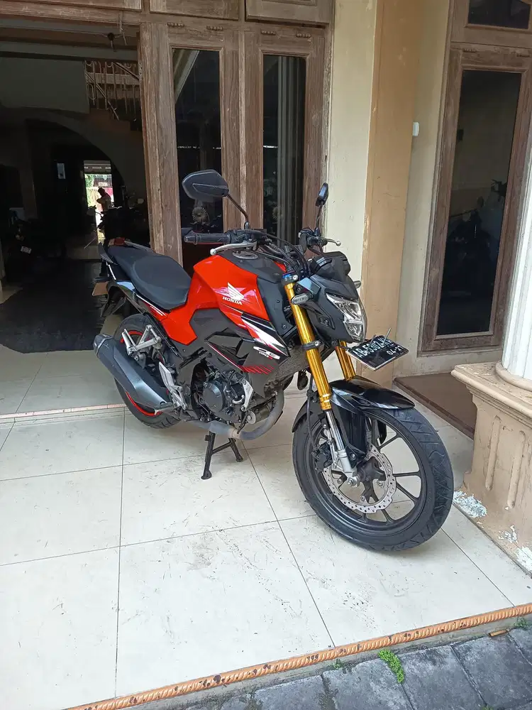 Cb150r facelift 2021 merah hitam gbm