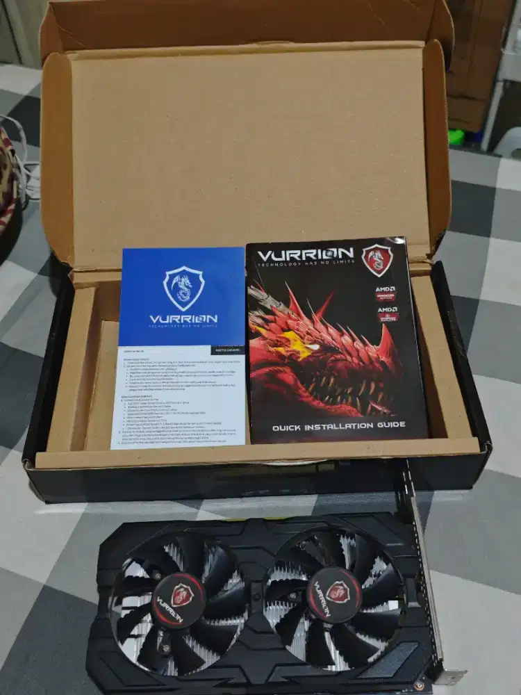 VGA AMD RX 580 8GB Vurrion Blaze