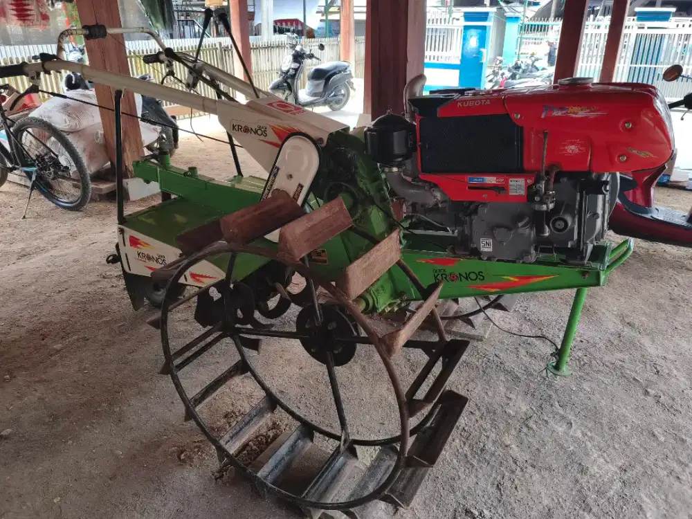 Traktor Quick Kronos Kubota 11 HP - Kondisi Like New Baru 1x Pakai