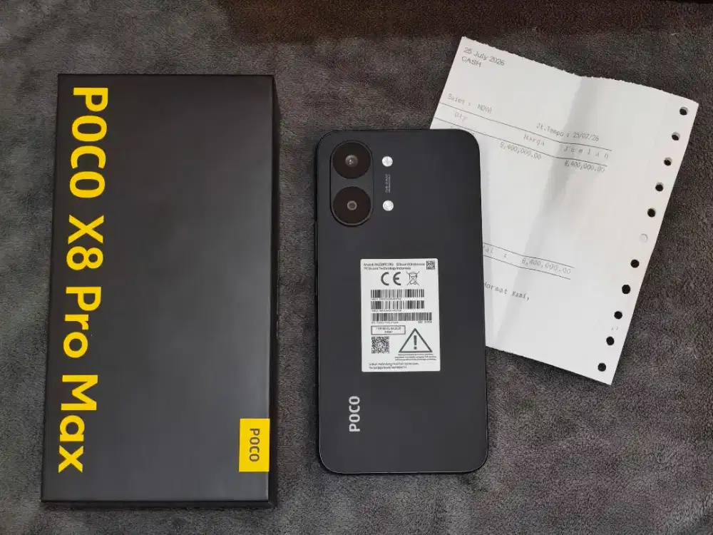 POCO X8 Pro Max 12/512GB Baru Seminggu