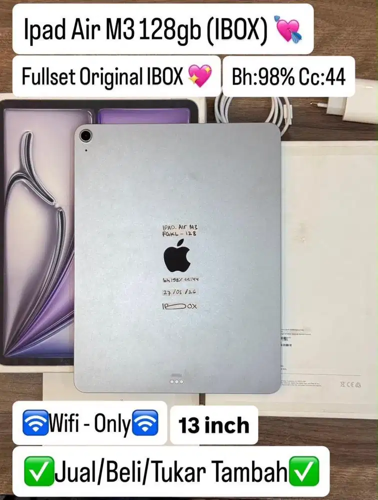 Ipad Air M3 13 inch 128 Gb Space Grey Ibox