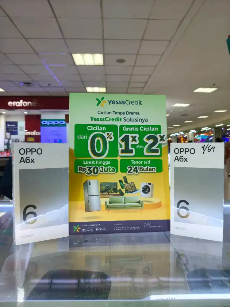 Cicilan hp Oppo A6X cuma pakai ktp aja