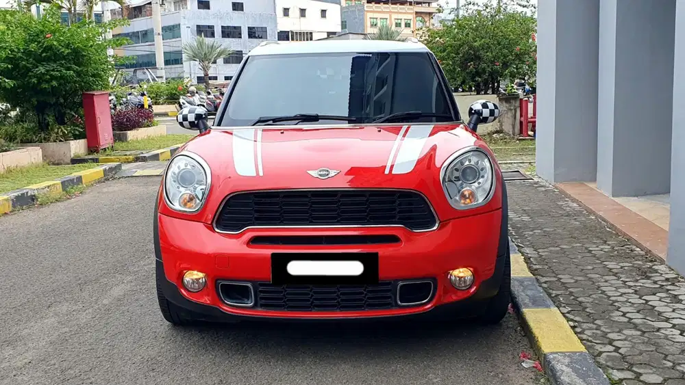 Km 37ribuan mini cooper minicooper s countryman 2011 merah