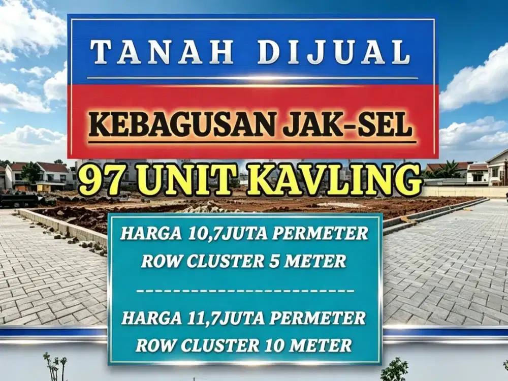 TANAH KAVLING DIKEBAGUSAN