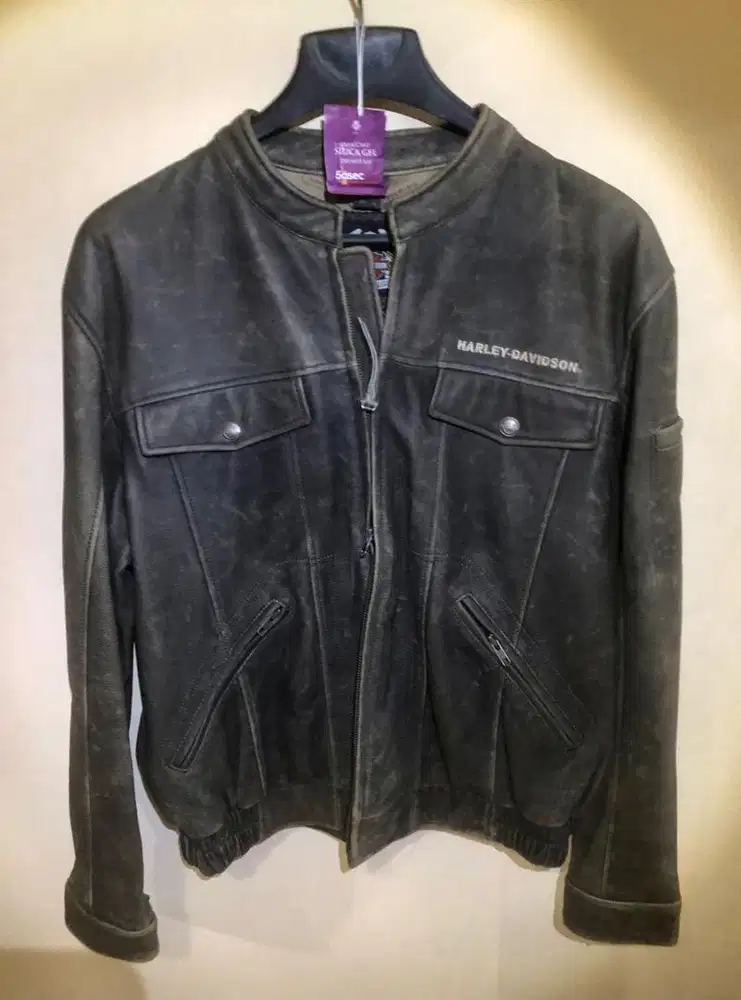 Jacket kulit  Harley Davidson authentic 100%