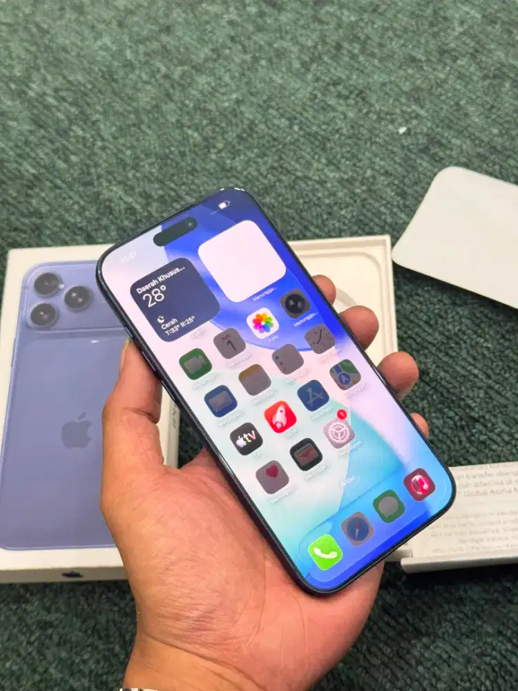 Iphone 17 promax 256 resmi iBox lengkap