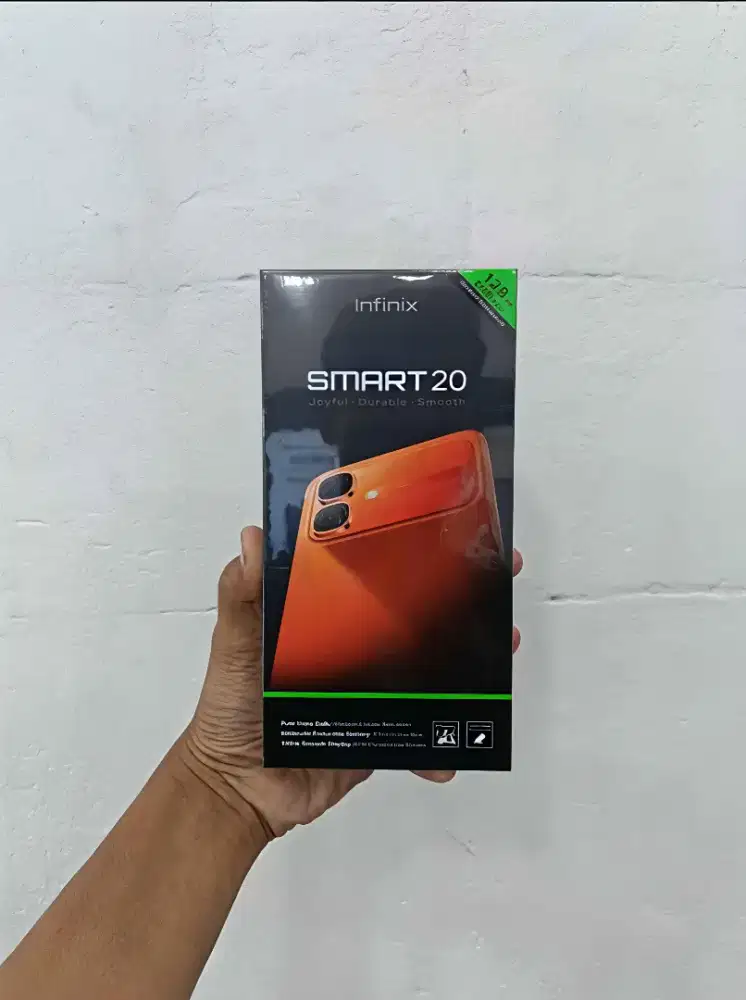 INFINIX SMART 20 RAM 4/128GB,BARANG BARU GARANSI RESMI BISA COD