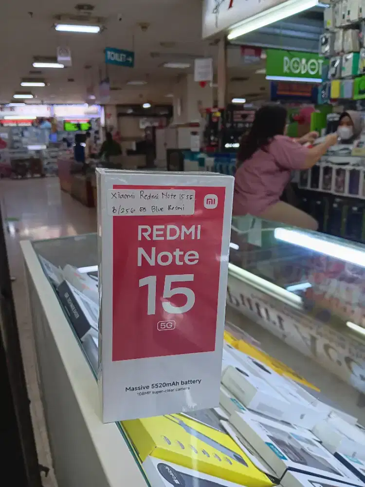 Kredit-TT Xioami Redmi Note 15 8/256GB Proses Singkat.