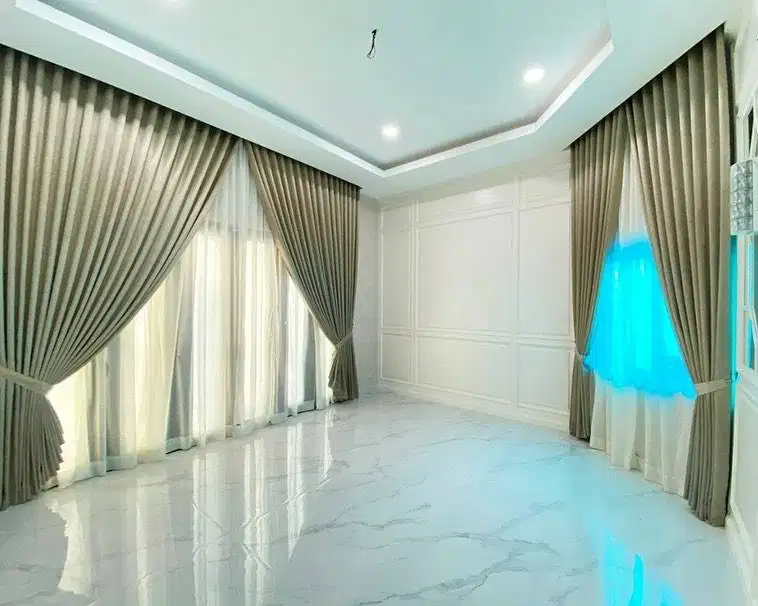 Dijual Gorden Blackout Pasang Skat Klinik Hordeng Gordyn Vitrase