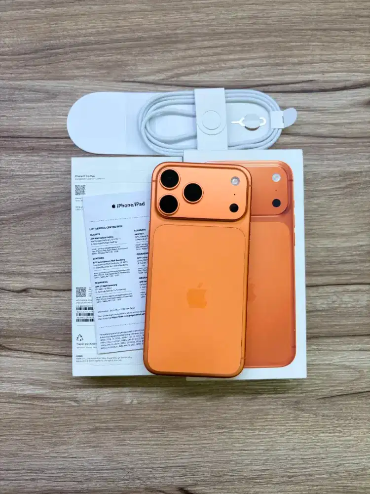 iPhone 17 promax 256GB ibox garansi mei 2027