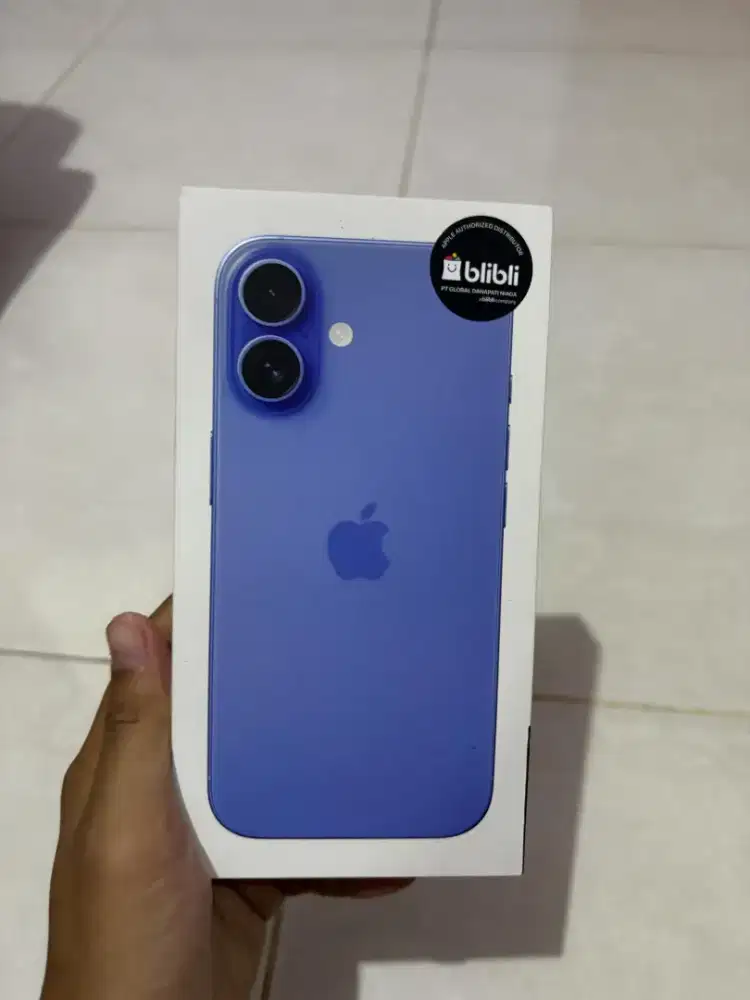 Iphone 16 128 biru