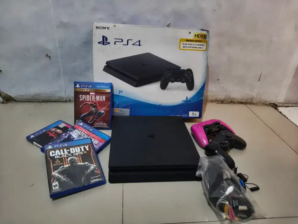 PS 4 SLIM 1 ORI TB BLACK - CUH-2218B B01