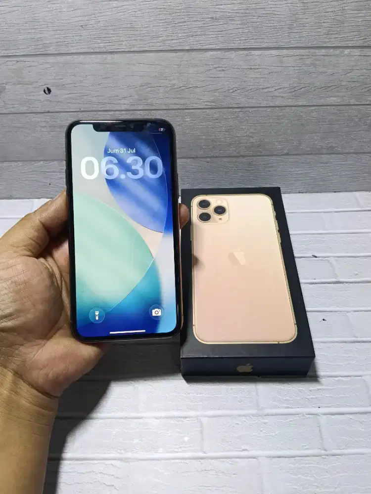 iPhone 11 pro 64 gb orian lengkap all operator