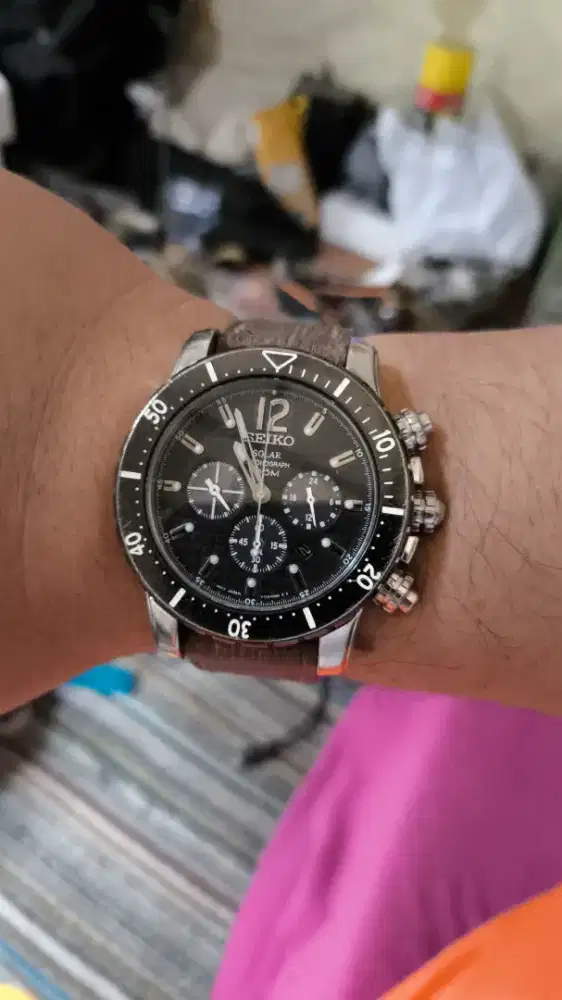 Seiko SSC243p Chronograph Solar