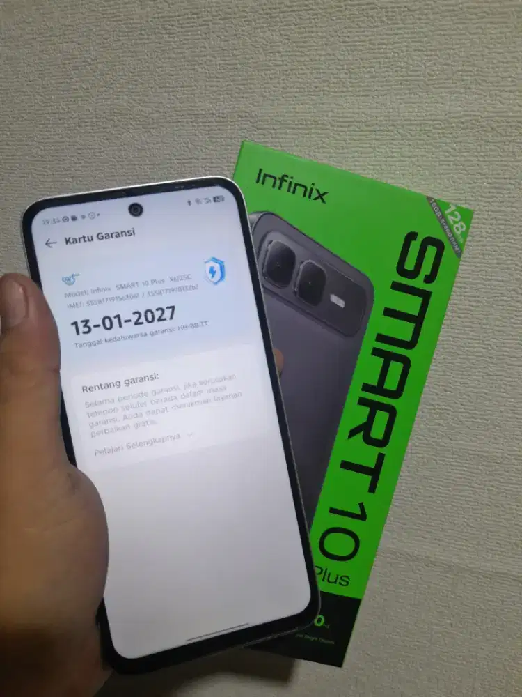 Infinix smart 10 plus fulset ram 8/128