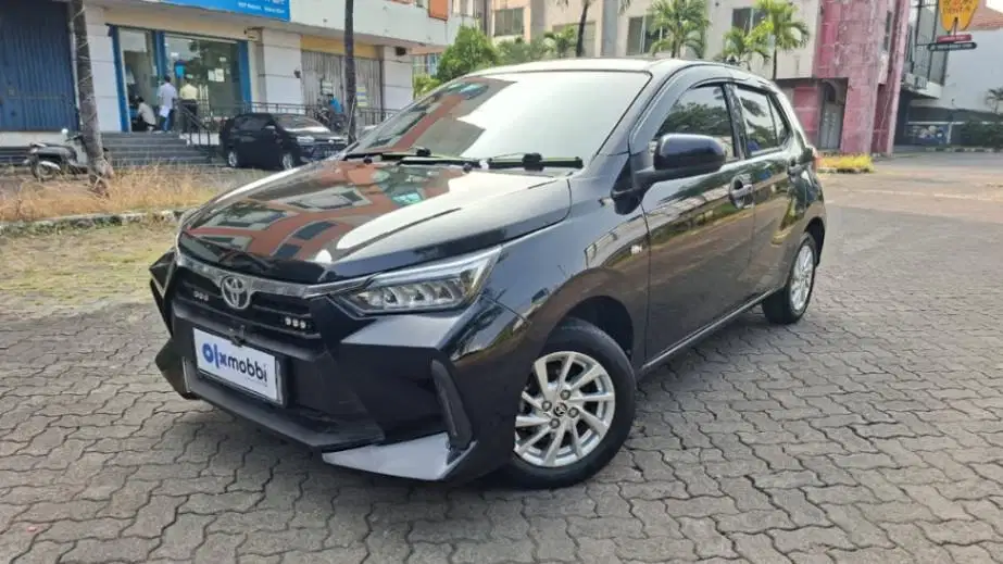 Garansi 1 Th - Toyota Agya 1.2 New G Bensin AT 2023 Hitam