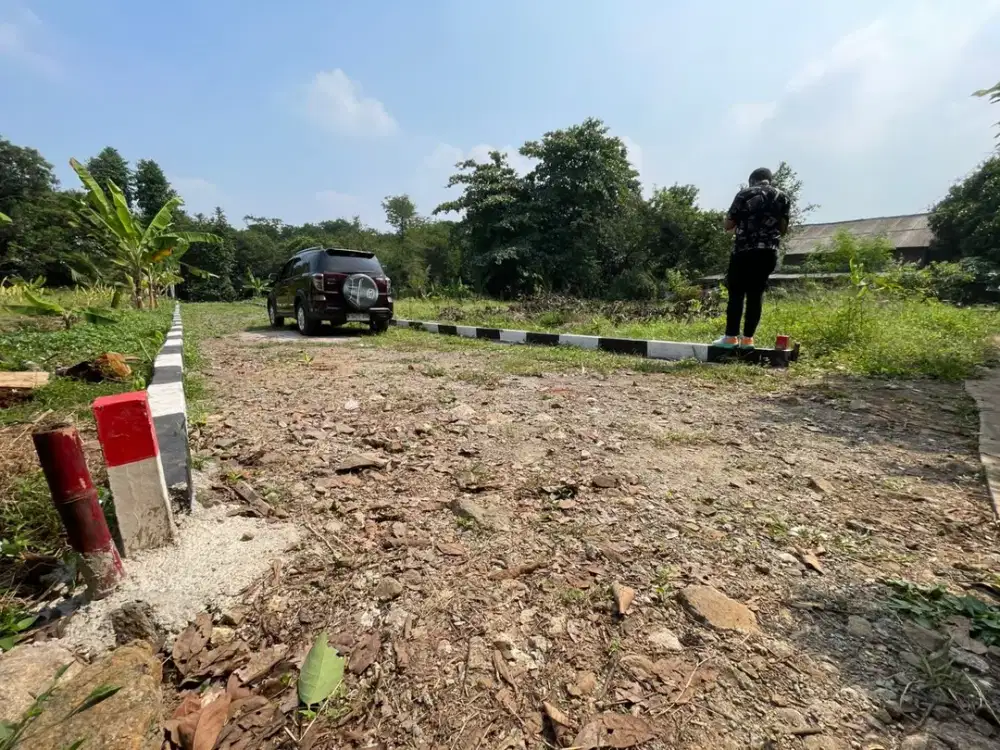 TERMURAH! Tanah 1Jtan/m di Setu - SHM Langsung Proses Balik Nama - 8 Menit Tol Burangkeng