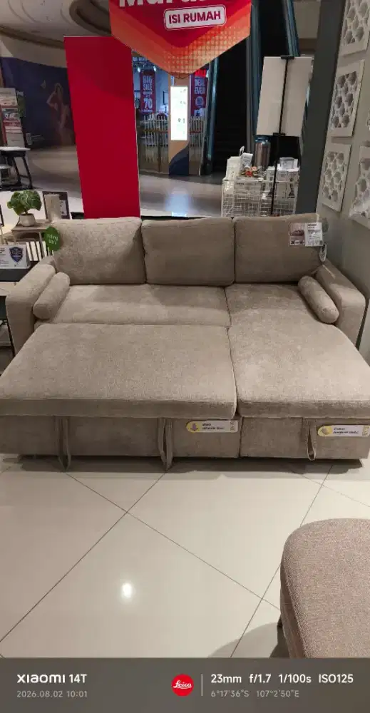 SOFA BED SUDUT MURAH