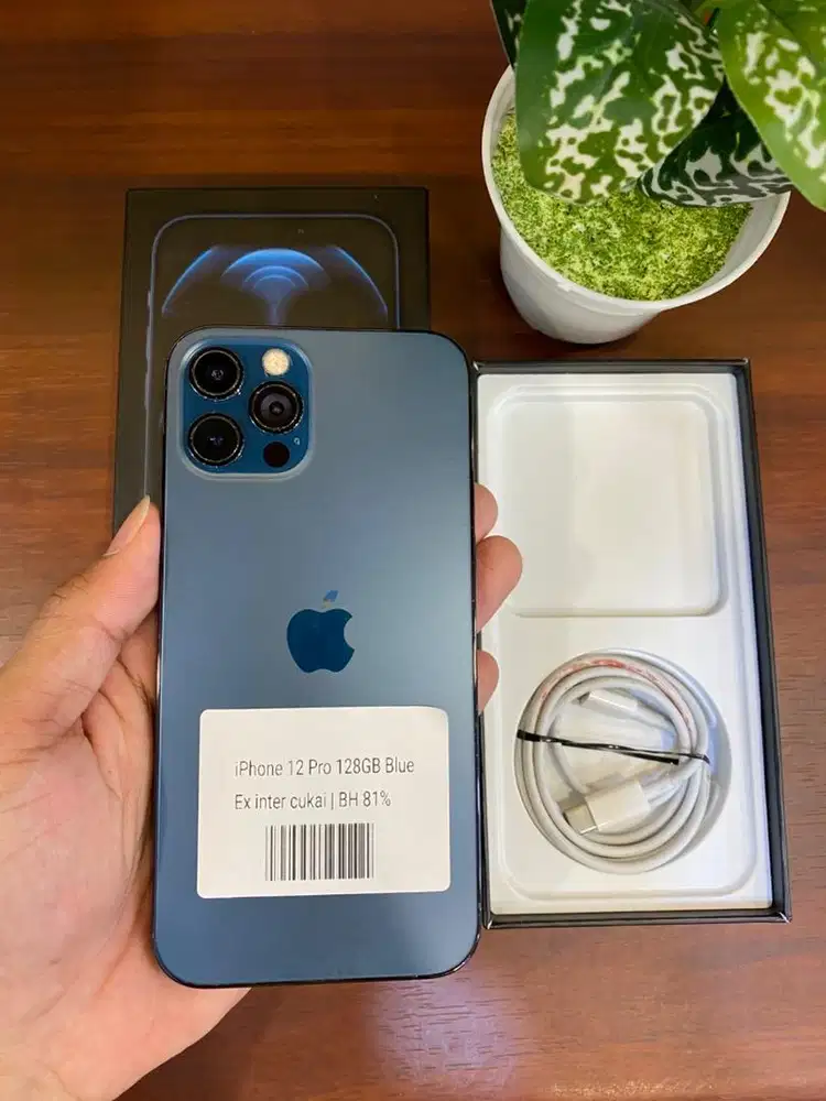 iPhone 12 Pro 128GB Blue Inter Beacukai
