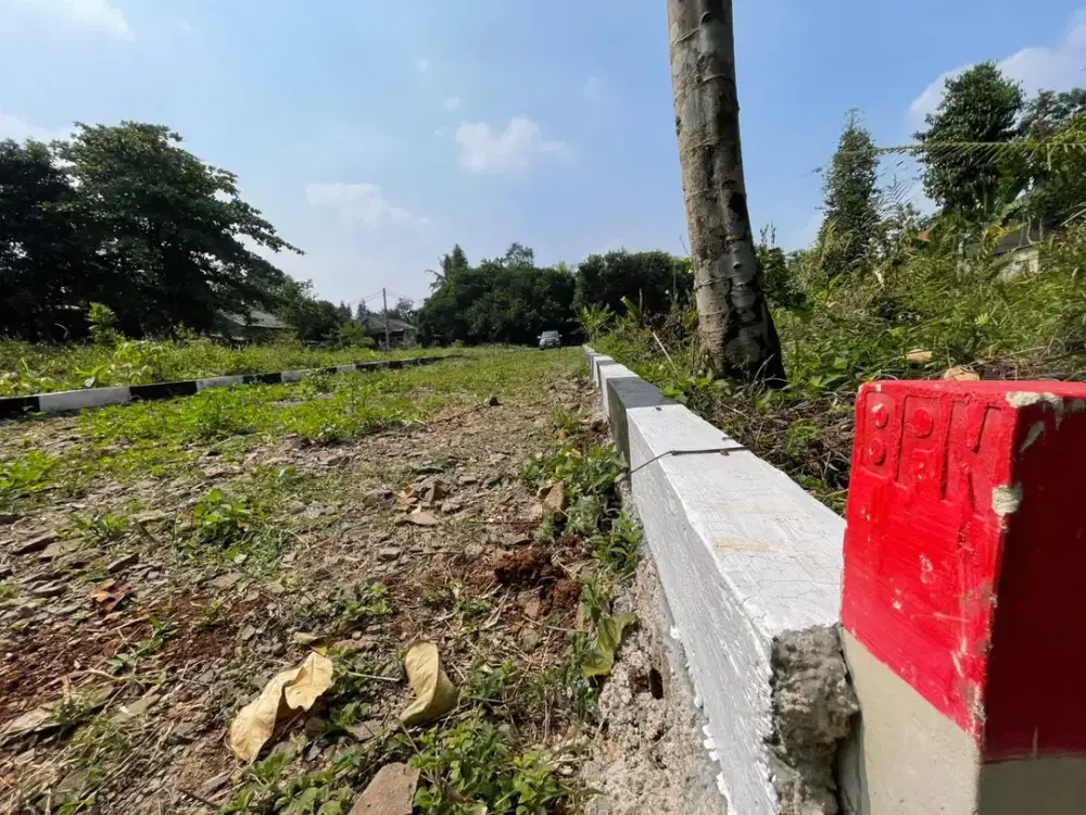 TERMURAH! Tanah Setu 1Jtan/m - SHM Langsung Proses Balik Nama - 8 Menit Tol Burangkeng - Strategis Investasi/Hunian