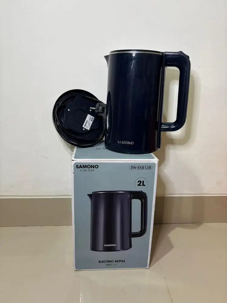 Teko Listrik SAMONO 2 Liter - Electric Kettle Stainless Steel