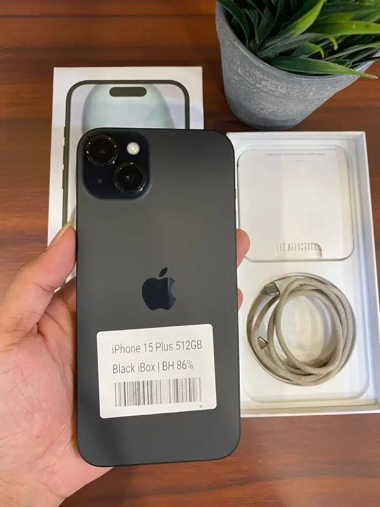 iPhone 15 Plus 512GB Black Titanium iBox