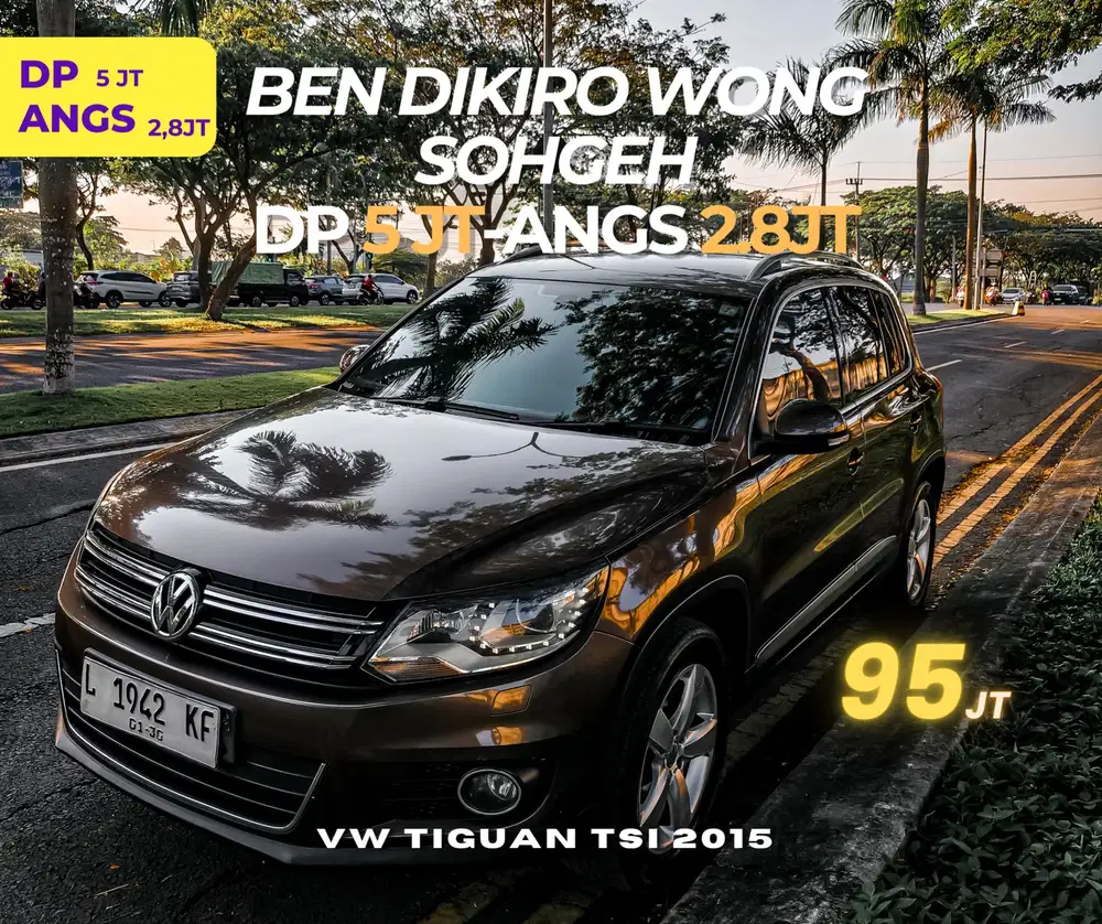[TERMURAH] DP 5jt Volkswagen VW TIGUAN TSI 1.4 2015 bs TT CRV XTRAIL