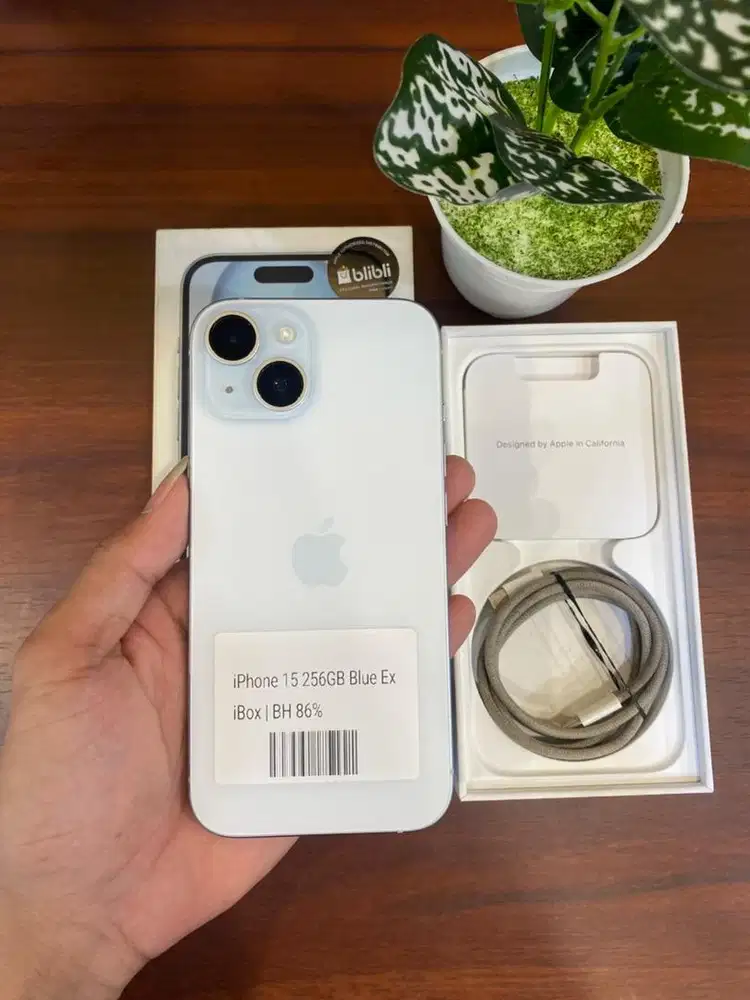 iPhone 15 256GB Blue Titanium iBox