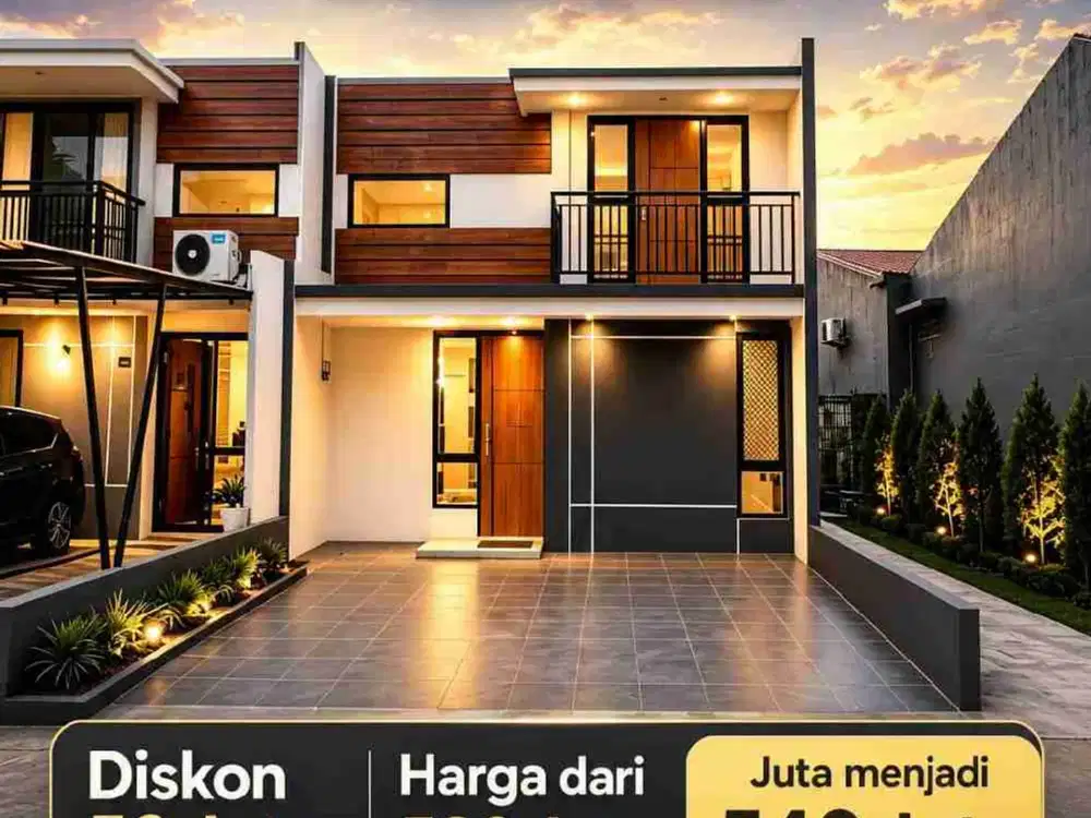 Rumah Cluster Depok Harga Promo Rp540 Juta, Type 2 Lantai Mezzanine Siap Huni