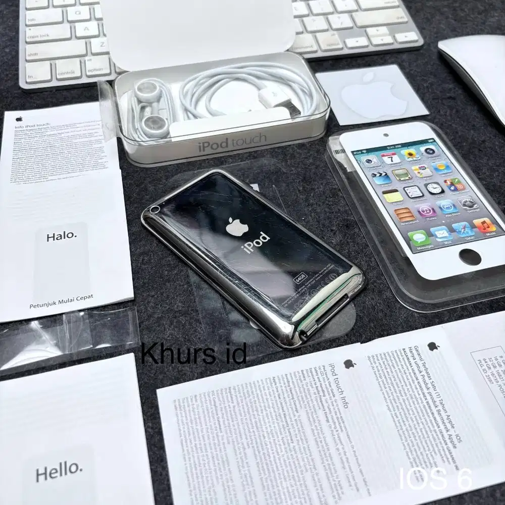 ipod touch 4th gen 64gb white id/a ib0x - apple rare collection