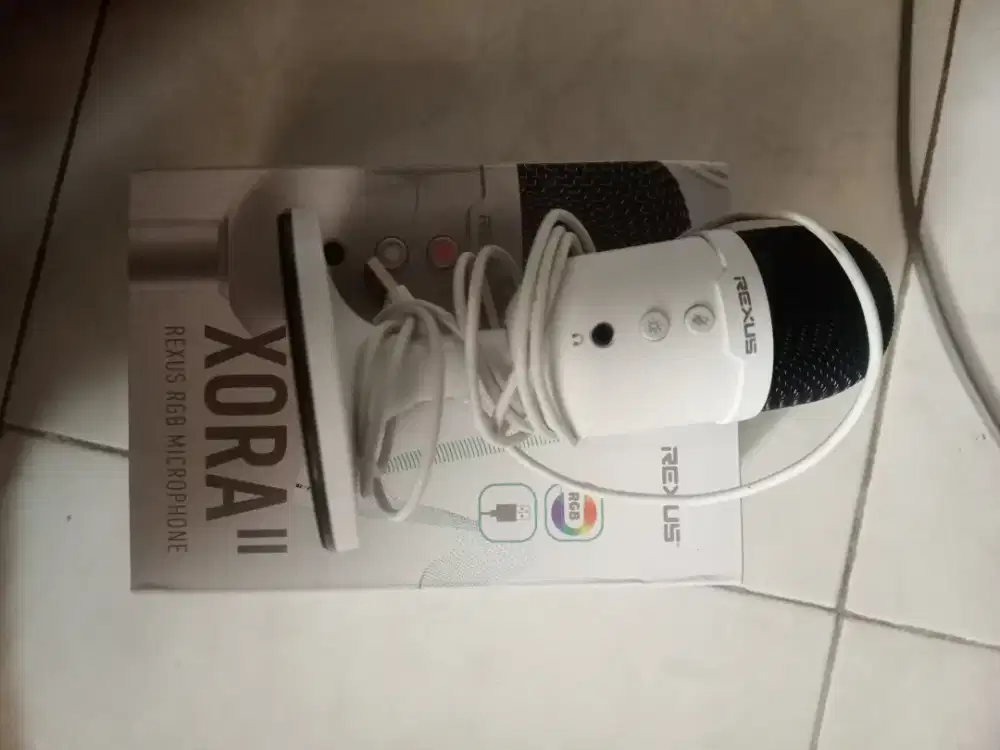 Mic Rexus XORA II no minus(baru beli)