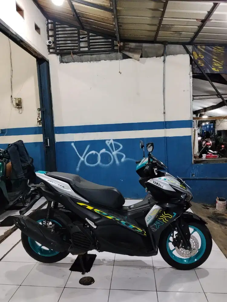 DIJUAL YAMAHA AEROX CYBECITY 2025 SUPER MULUS