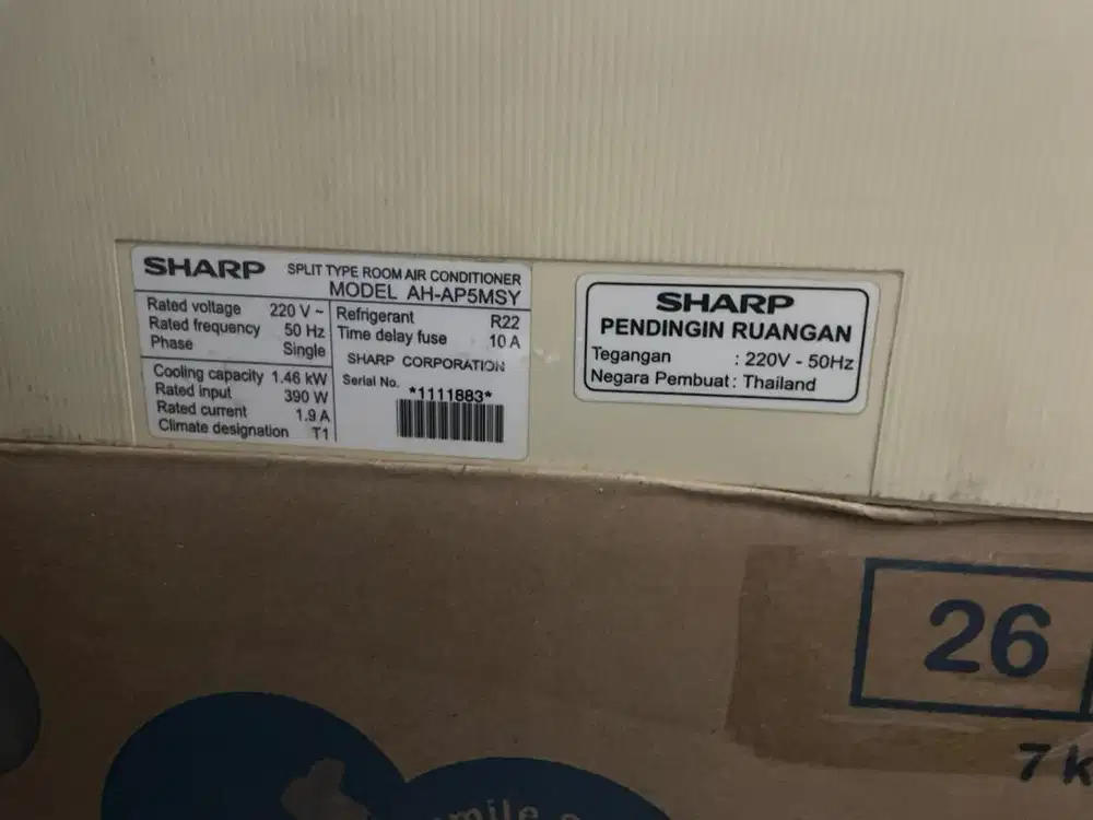 indoor ac sharp