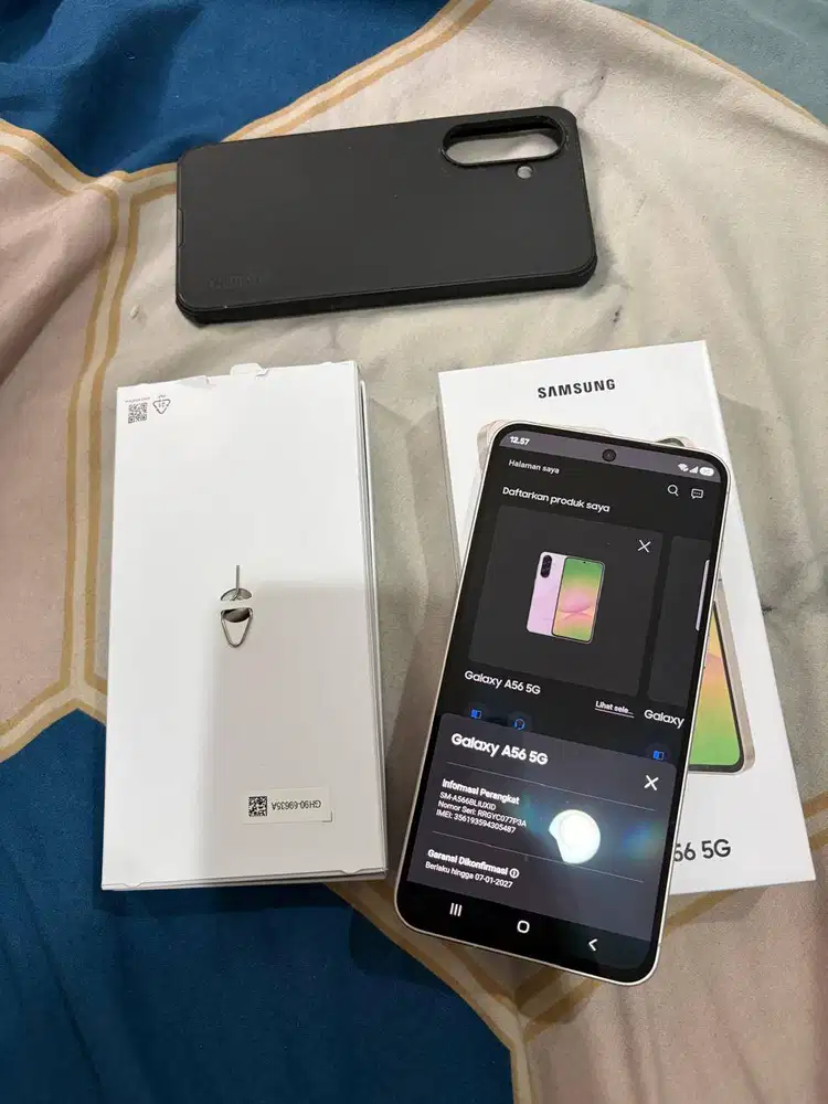 Samsung Galaxy A56 12 256Gb Pink 5G Fullset Garansi On