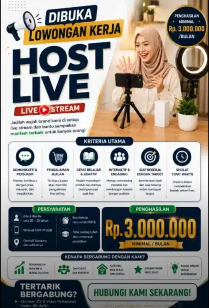 HOST LIVE Online Marketplace