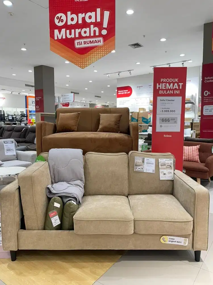 Sofa Storage 3 Seater