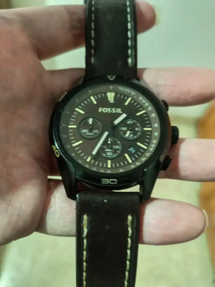 Jual Jam Tangan Ori Fossil Limited Edition Leather Kulit