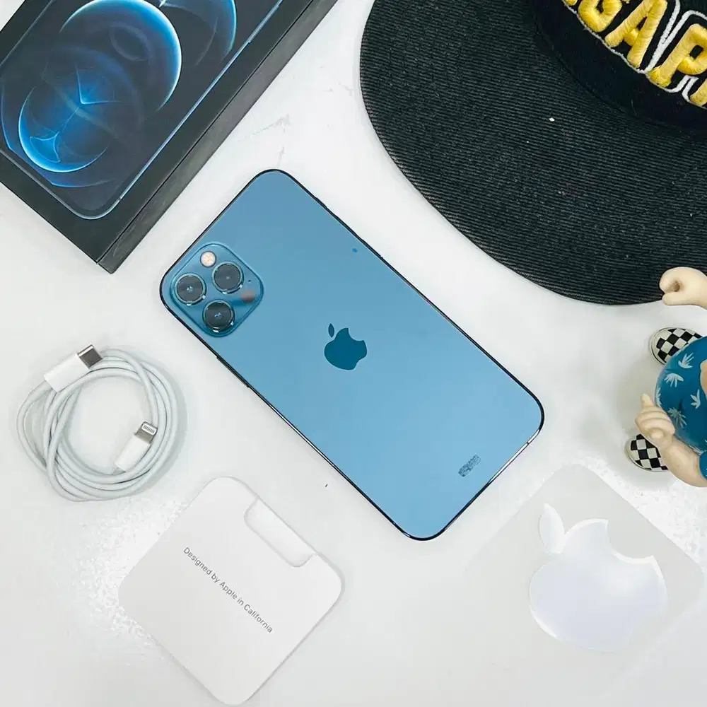 Iphone 12 pro 256 gb bh 91% blue ex ibox