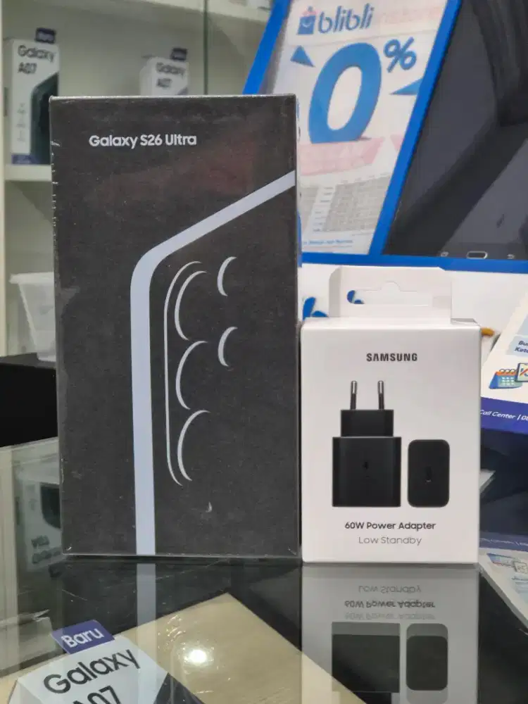 Free CHARGER 60 WATT ORI | Samsung S26 Ultra 12/256 black | new segel