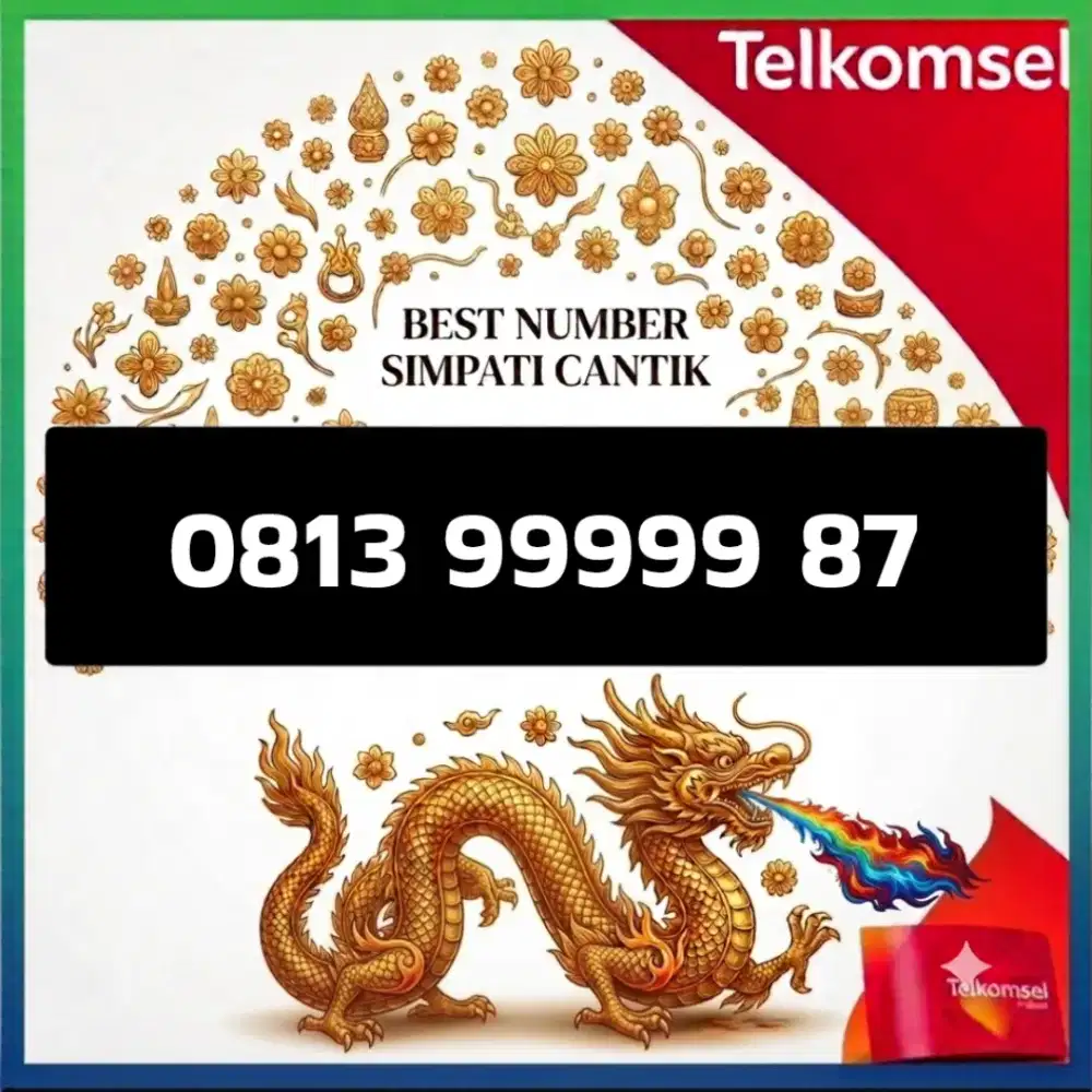 Nomor cantik simpati Telkomsel super