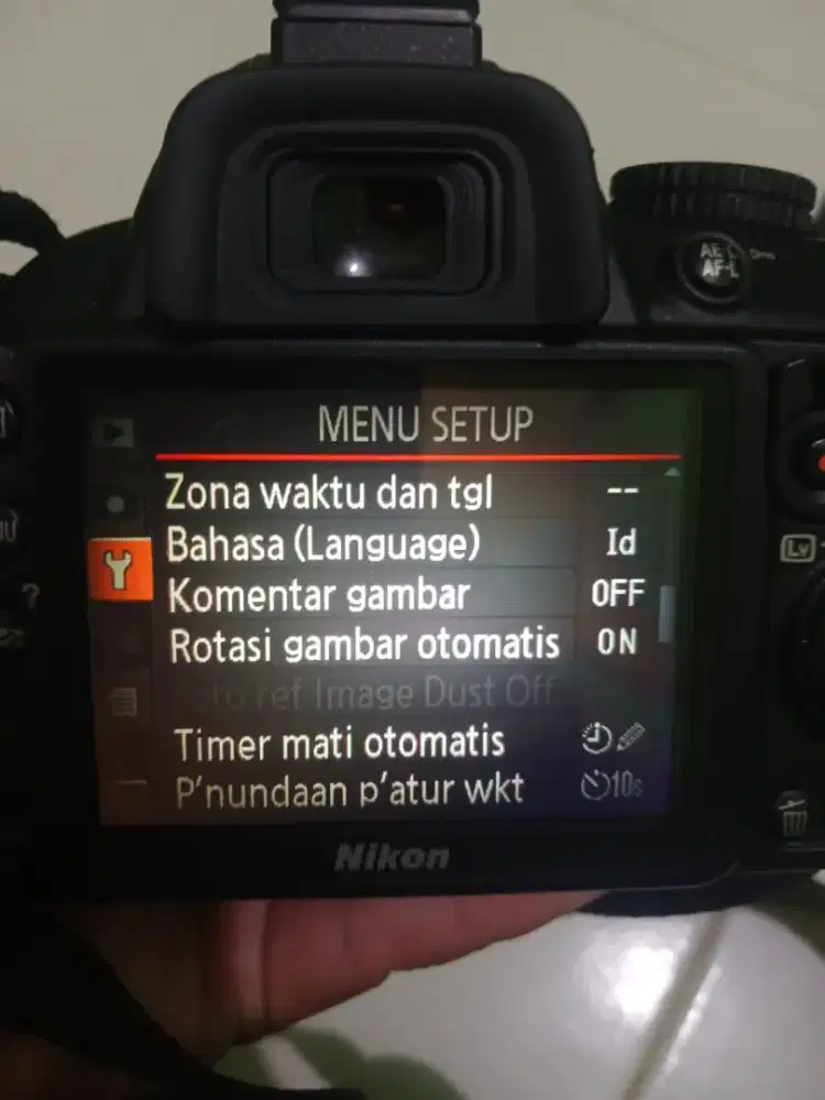 JUAL KAMERA DSLR NIKON D3100